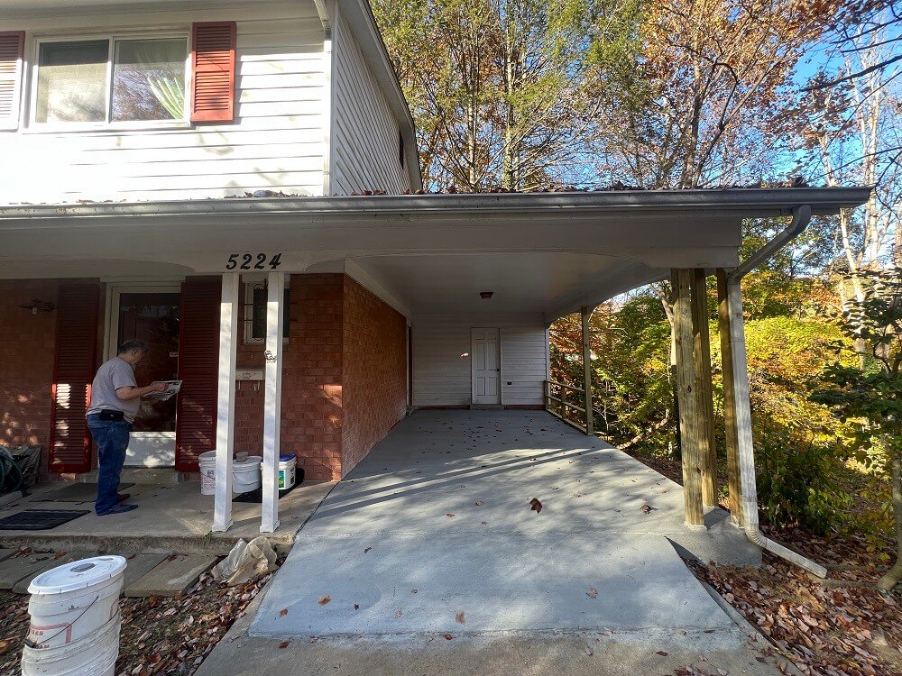 Carport driveway Leon Kao