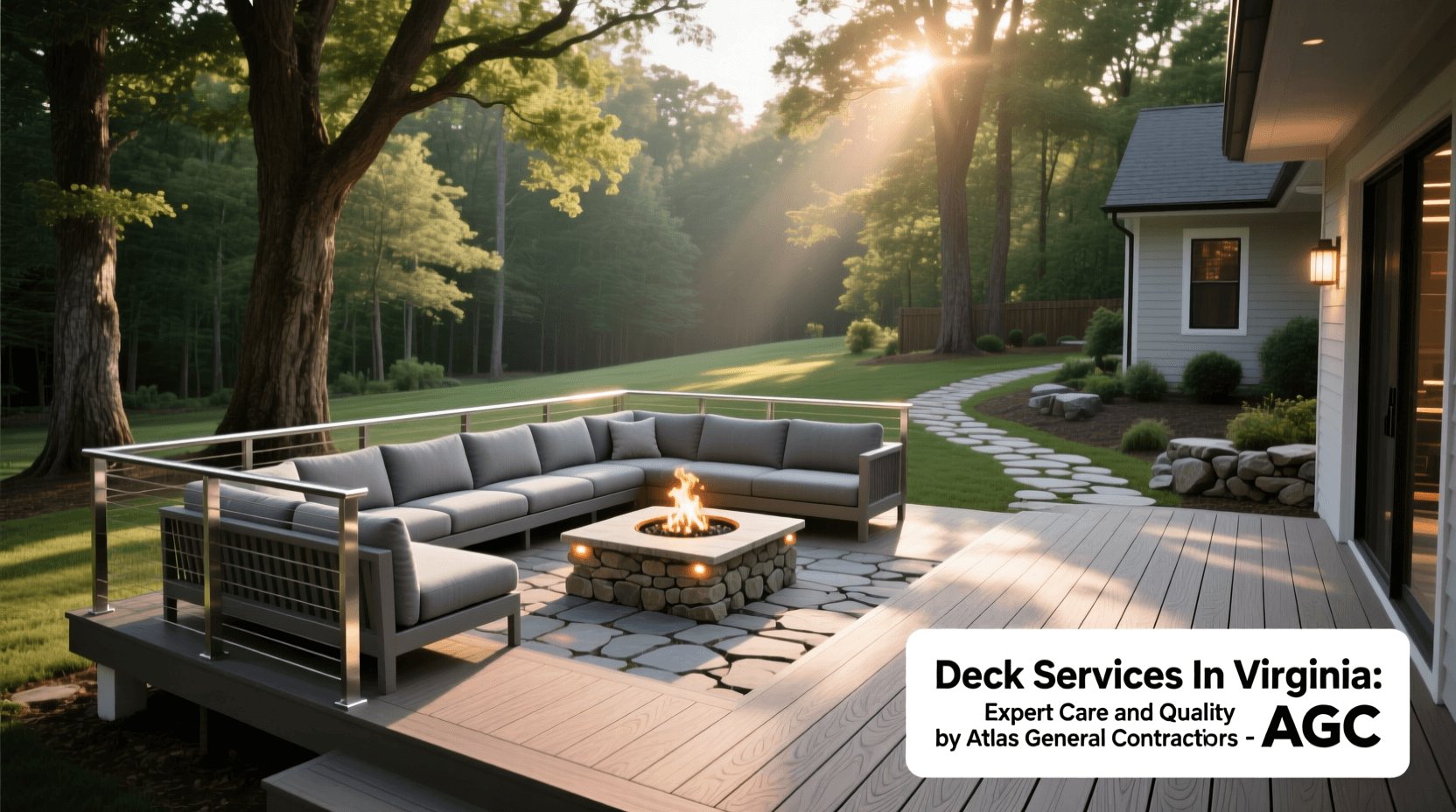 Deck Services In Virginia Expert Care and Quality by Atlas General Contractors - AGC