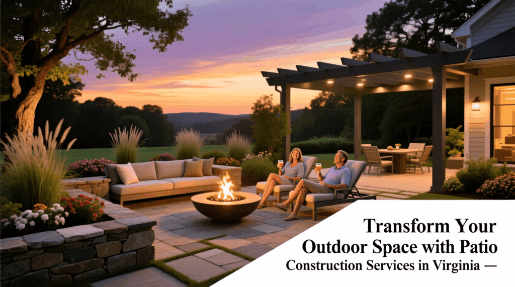 Transform Your Outdoor Space with Patio Construction Services in Virginia