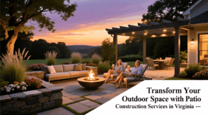 Transform Your Outdoor Space with Patio Construction Services in Virginia