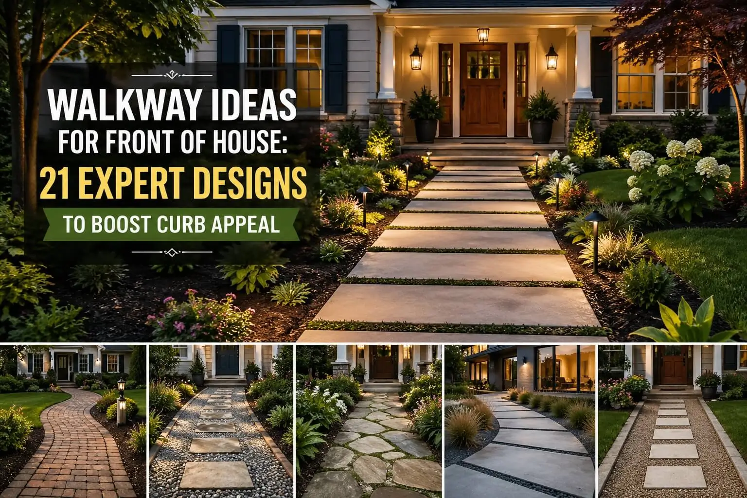 Walkway Ideas for Front of House 21 Expert Designs to Boost Curb Appeal