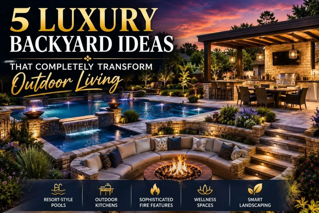 5 Luxury Backyard Ideas That Completely Transform Outdoor Living