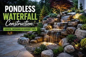 Pondless Waterfall Construction Costs, Designs & Expert Tips