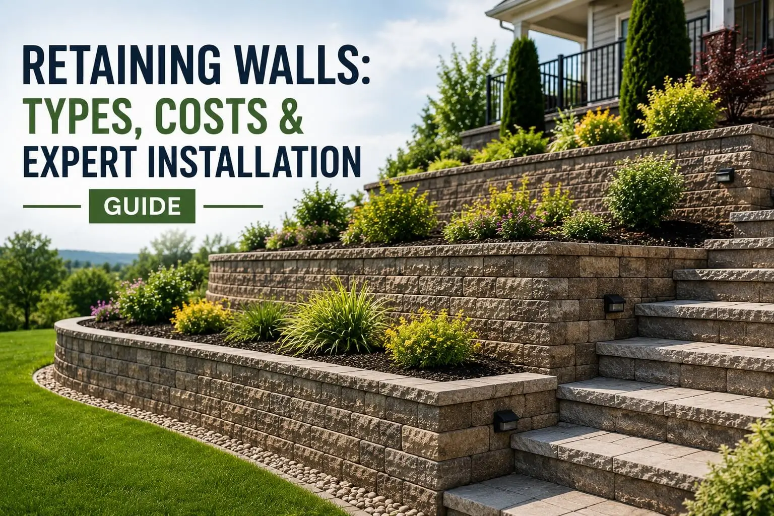 Retaining Walls Types Costs & Expert Installation Guide