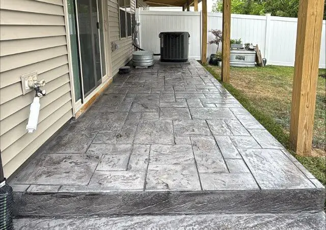 Stamped Concrete Patio