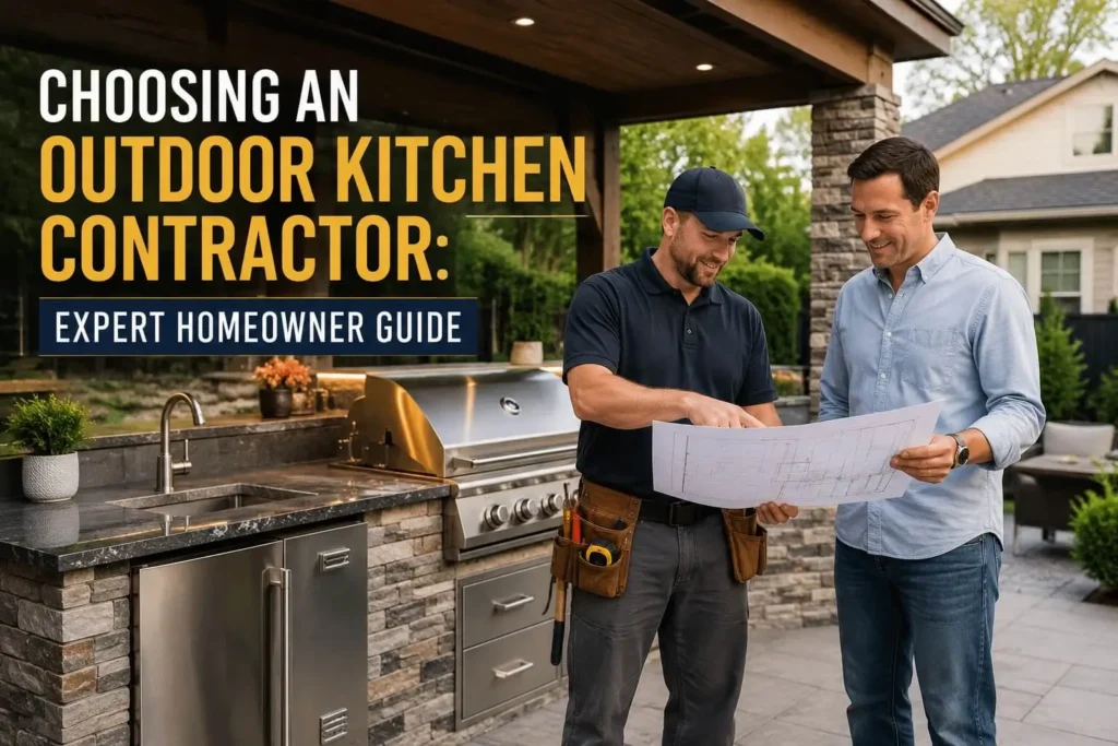 Choosing an Outdoor Kitchen Contractor Expert Homeowner Guide