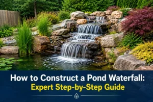 How to Construct a Pond Waterfall Expert Step-by-Step Guide