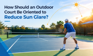 Reducing Sun Glare on Outdoor Courts