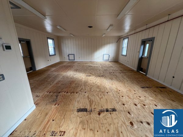 (Commercial Flooring) (VCT) Government Project at Virginia Military Barfort by Atlas General Contractors (1)