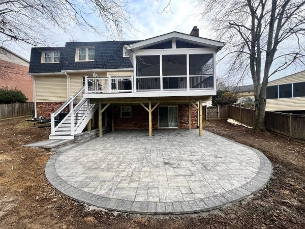 Patio Project by Atlas General Contractors in Fairfax VA Patio Project by Atlas General Contractors in Fairfax VA